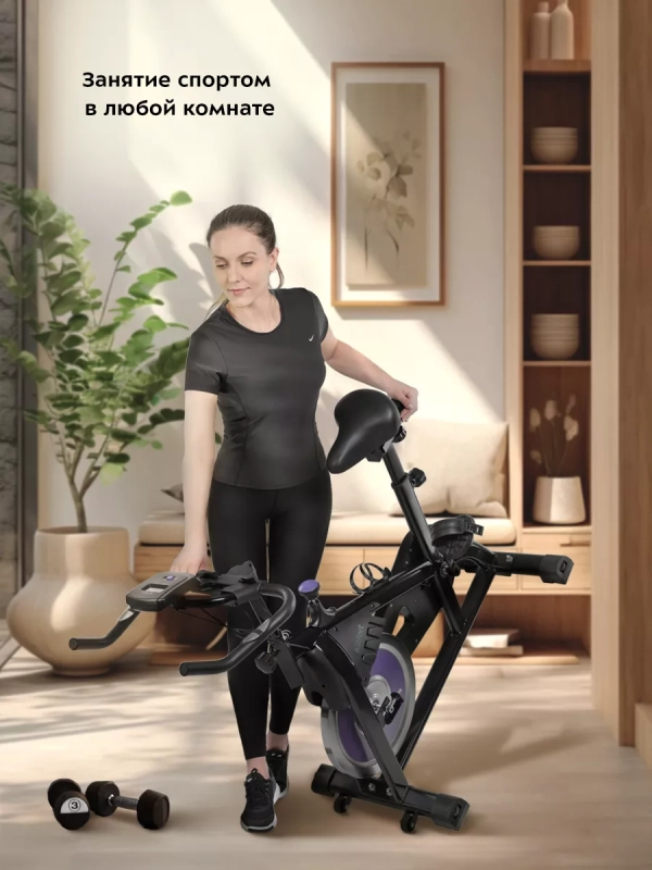 Велотренажер для дома с сиденьем КТ-6085 Велотренажер для дома с сиденьем КТ-6085