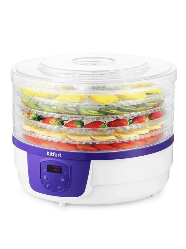 Сушилка для овощей и фруктов КТ-1929 - 250 Вт Сушилка для овощей и фруктов КТ-1929 - 250 Вт