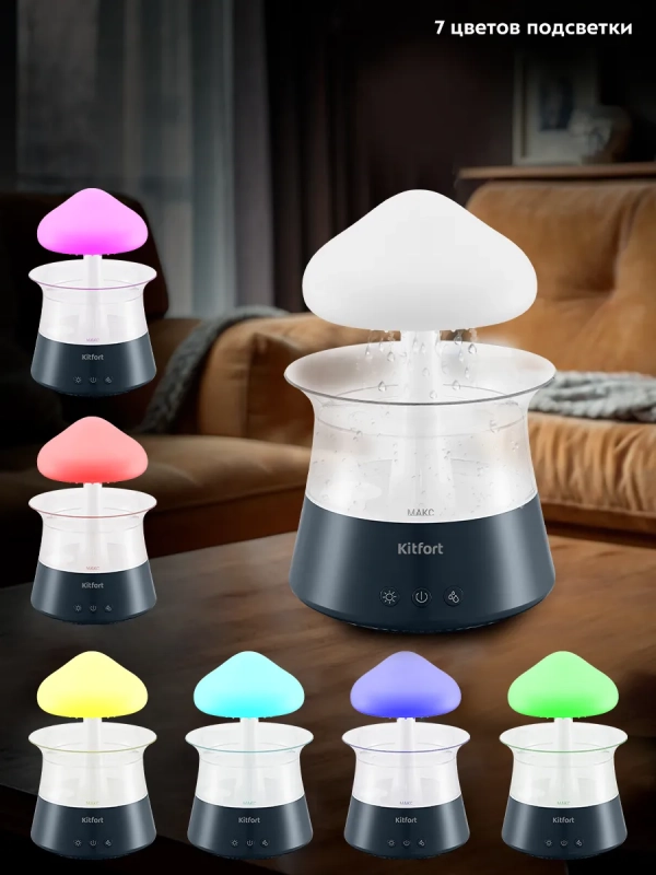 Увлажнитель воздуха для дома ароматизатор КТ-3838 - 10 Вт Увлажнитель воздуха для дома ароматизатор КТ-3838 - 10 Вт