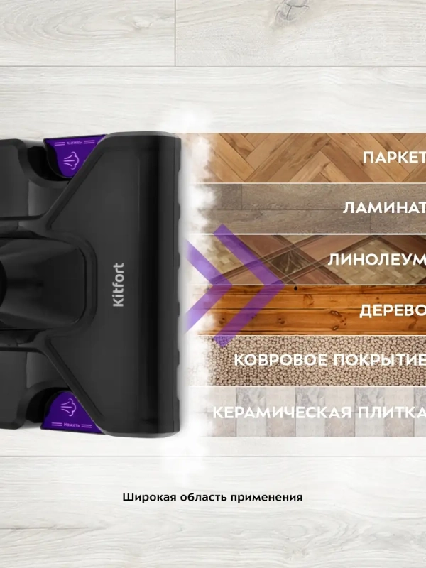 Пылесос для дома вертикальный паровой КТ-575 (2 в 1) 1600 Вт Пылесос для дома вертикальный паровой КТ-575 (2 в 1) 1600 Вт