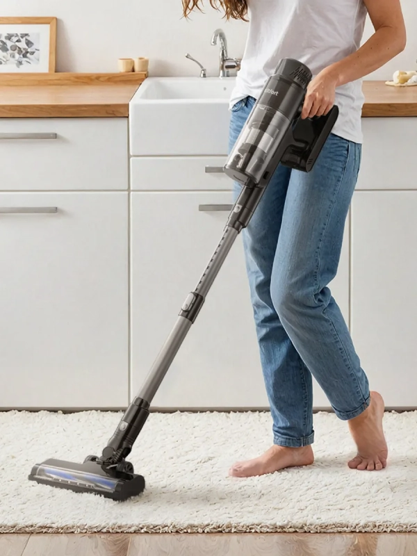 Вертикальный пылесос беспроводной КТ-5289 - 400 Вт Вертикальный пылесос беспроводной КТ-5289 - 400 Вт