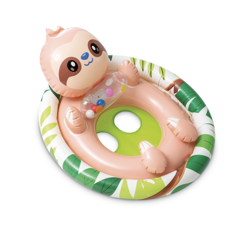 Круг для плавания «Зверюшки», с сиденьем, от 3-4 лет, ленивец Круг для плавания «Зверюшки», с сиденьем, от 3-4 лет, ленивец