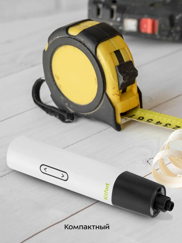 Аккумуляторная отвертка электрическая Аккумуляторная отвертка электрическая "6 в 1" КТ-6415 35 Вт