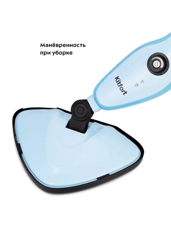 Паровая швабра с насадками КТ-1046 - 1500 Вт - 370 мл Паровая швабра с насадками КТ-1046 - 1500 Вт - 370 мл