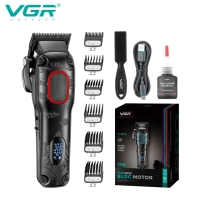 Машинка для стрижки волос VGR V-016 Синяя