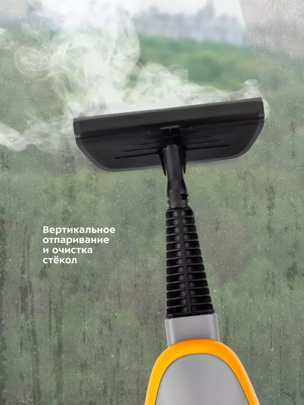 Паровая швабра с насадками КТ-1047 - 1500 Вт - 370 мл Паровая швабра с насадками КТ-1047 - 1500 Вт - 370 мл