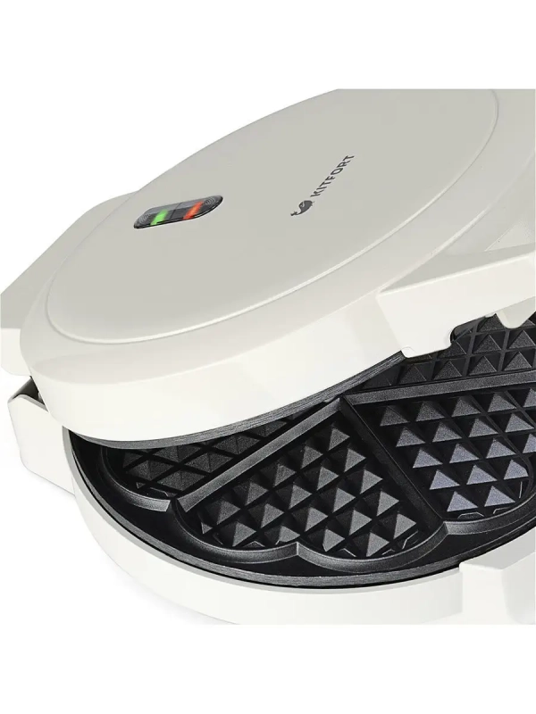 Вафельница электрическая для венских вафель КТ-1624 1000 Вт Вафельница электрическая для венских вафель КТ-1624 1000 Вт