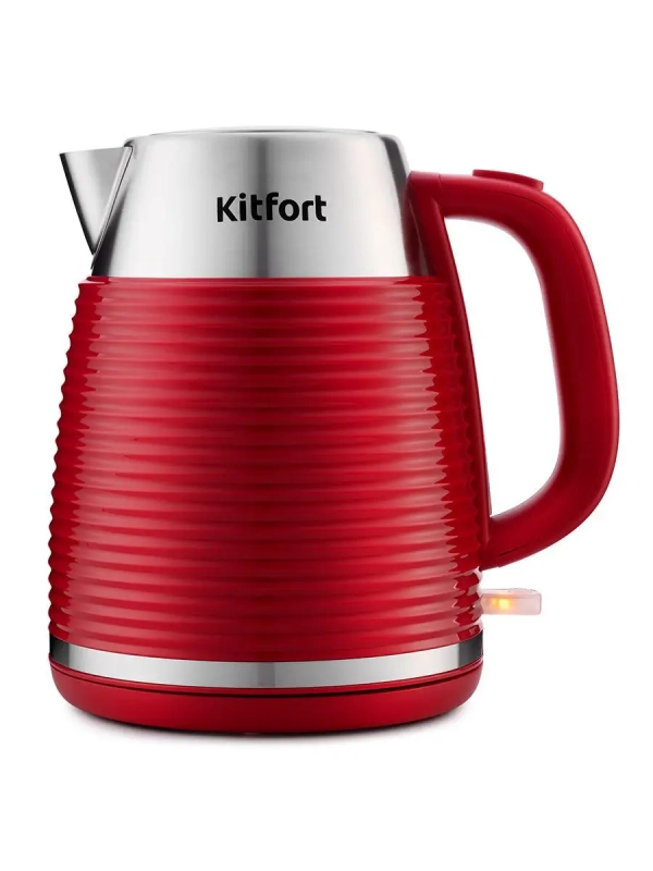 Чайник электрический металлический КТ-695 - 1.7 л Чайник электрический металлический КТ-695 - 1.7 л