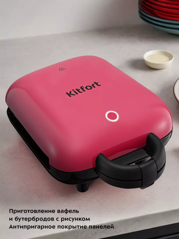 Вафельница электрическая КТ-3684 (2 в 1) - 460 Вт Вафельница электрическая КТ-3684 (2 в 1) - 460 Вт