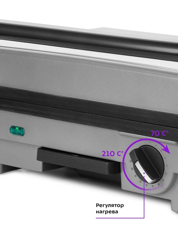 Электрогриль КТ-3621 двусторонний гриль электрический 1600Вт Электрогриль КТ-3621 двусторонний гриль электрический 1600Вт