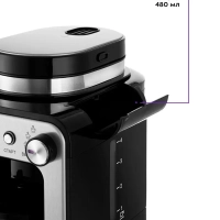 Кофеварка капельная электрическая КТ-777 - 600 Вт - 0.48 л