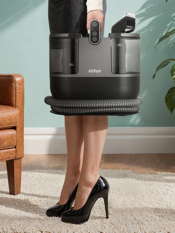 Паровой моющий пылесос для ковров и мебели KT-5323 - 1700 Вт