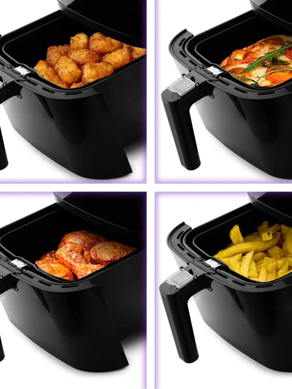 Аэрогриль электрический с поддоном КТ-2215 - 4.5 л Аэрогриль электрический с поддоном КТ-2215 - 4.5 л