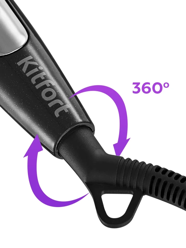 Стайлер для волос щипцы для волн КТ-3282 - 120 Вт Стайлер для волос щипцы для волн КТ-3282 - 120 Вт