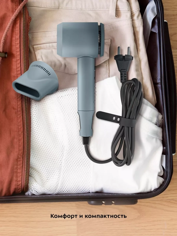 Фен для волос КТ-3272 - 2 скорости - 4 режима