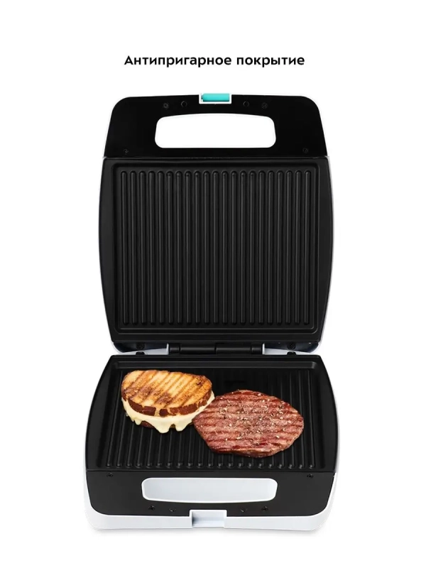 Электрогриль КТ-1671 двусторонний гриль электрический 1400Вт Электрогриль КТ-1671 двусторонний гриль электрический 1400Вт