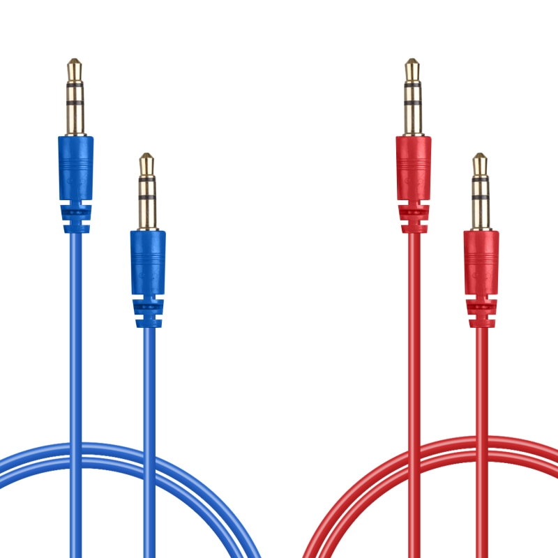 Кабель AUX 3,5 на 3,5 1M JD-41 черный Кабель AUX 3,5 на 3,5 1M JD-41 черный