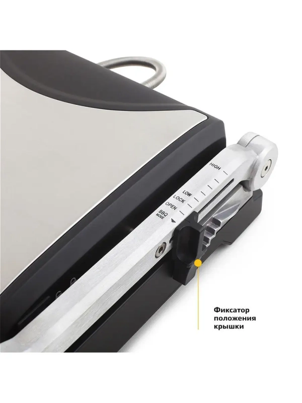 Электрогриль КТ-1636 двусторонний гриль электрический 1800Вт Электрогриль КТ-1636 двусторонний гриль электрический 1800Вт