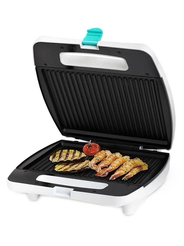 Электрогриль КТ-1671 двусторонний гриль электрический 1400Вт Электрогриль КТ-1671 двусторонний гриль электрический 1400Вт