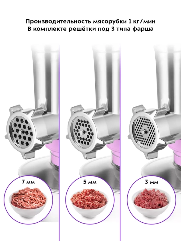 Цельнометаллический планетарный миксер с чашей КТ-3423 Цельнометаллический планетарный миксер с чашей КТ-3423