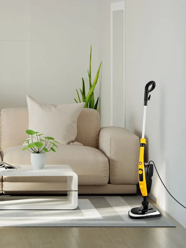 Паровая швабра с насадками КТ-1017 (2 в 1) - 1300 Вт