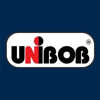 Клейкая лента Unibob армированная чёрная 48мм х 10м