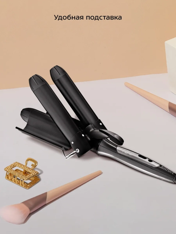 Стайлер для волос щипцы для волн КТ-3282 - 120 Вт Стайлер для волос щипцы для волн КТ-3282 - 120 Вт