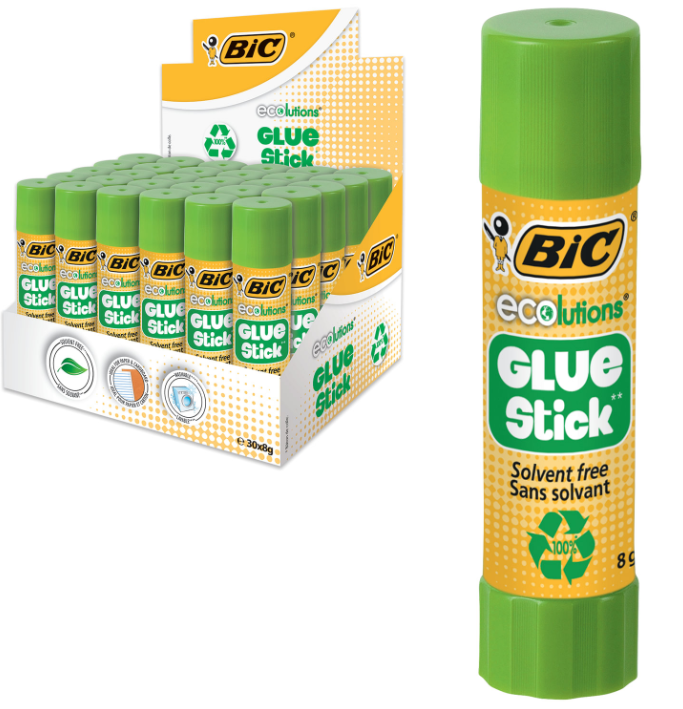 Клей-карандаш BIC ECOlutions Glue Stick/ 8г Клей-карандаш BIC ECOlutions Glue Stick/ 8г