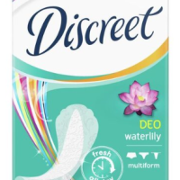 Прокладки ежедневные DISCREET Multiform Deo Water Lily, 20шт