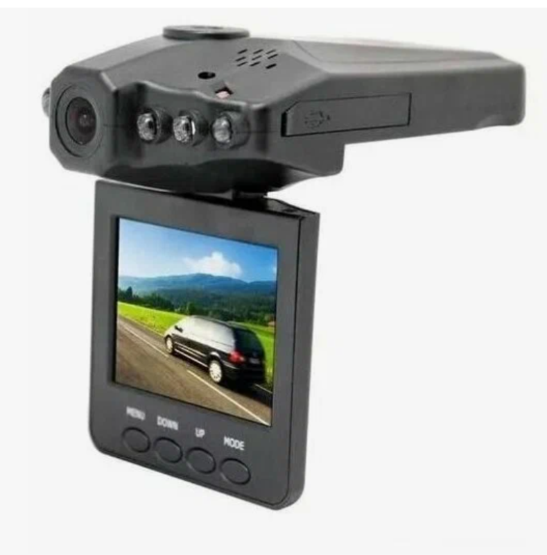 Автомобильный видеорегистратор с поворотным дисплеем Автомобильный видеорегистратор с поворотным дисплеем