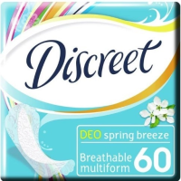 Прокладки ежедневные DISCREET Multiform Deo Spring Breeze, 60шт