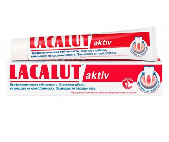 Зубная паста LACALUT Aktiv профилактическая, 75мл