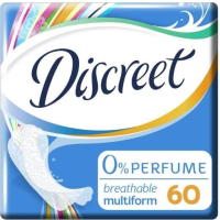 Discreet air multiform ежедневные гигиенические прокладки 60 шт.