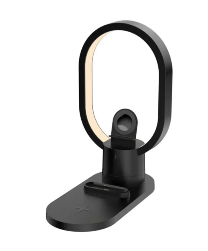 Беспроводная зарядка 4в1 AY-41 с подсветкой