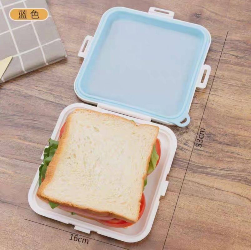 Контейнер для еды с собой герметичный (цвет в ассортименте) Контейнер для еды с собой герметичный (цвет в ассортименте)