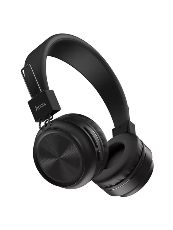 Наушники W25 Promise с микрофоном HOCO Черные