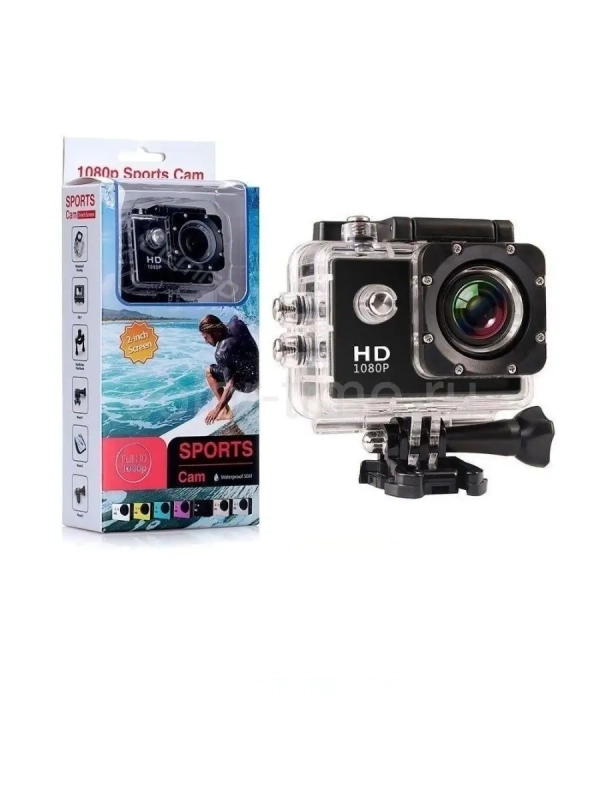 Экшен камера D600 черная Экшен камера D600 черная