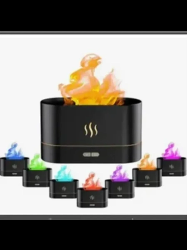 Увлажнитель воздуха с подсветкой Ароматерапевтический DQ701A черный Увлажнитель воздуха с подсветкой Ароматерапевтический DQ701A черный