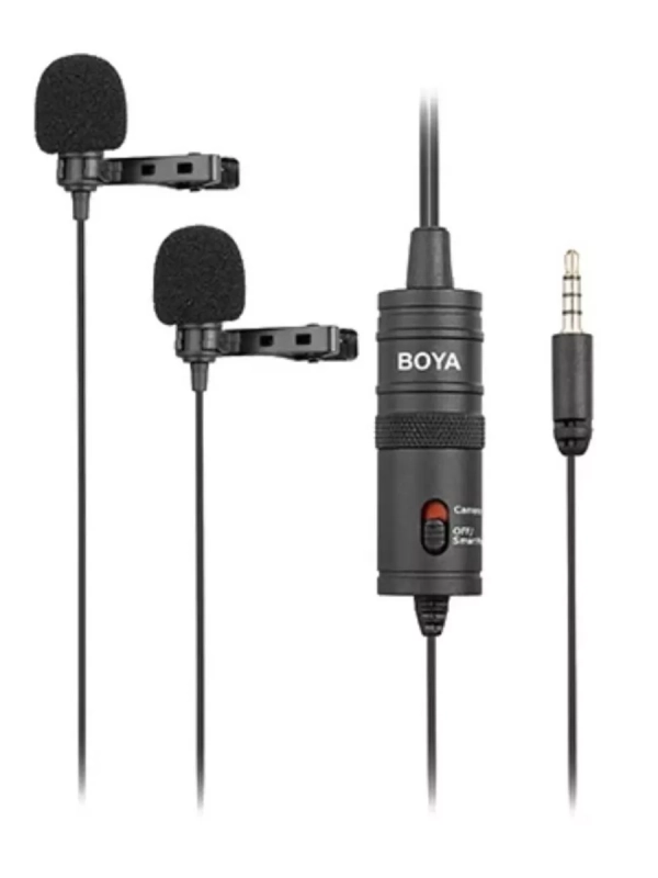 Микрофон петличный BOYA BY-M1DM Микрофон петличный BOYA BY-M1DM
