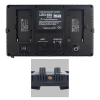 Светодиодная панель со шторками для фотосъемки LED-600 RGB ISA