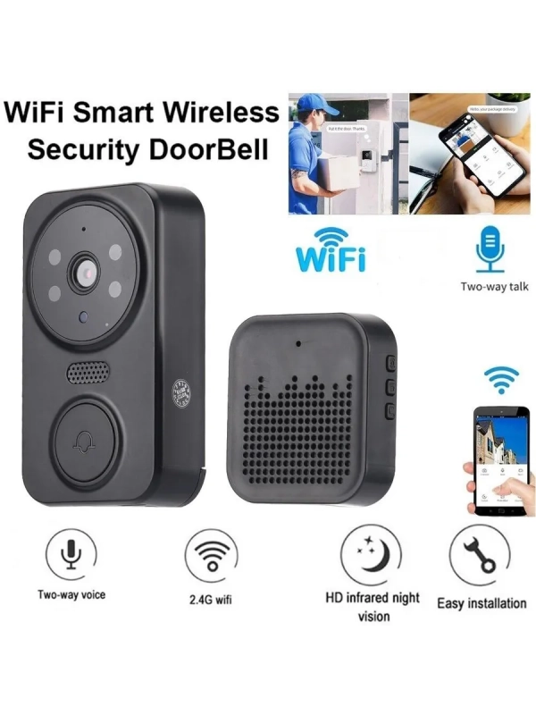 Беспроводной дверной звонок с камерой и микрофоном M8 Беспроводной дверной звонок с камерой и микрофоном M8