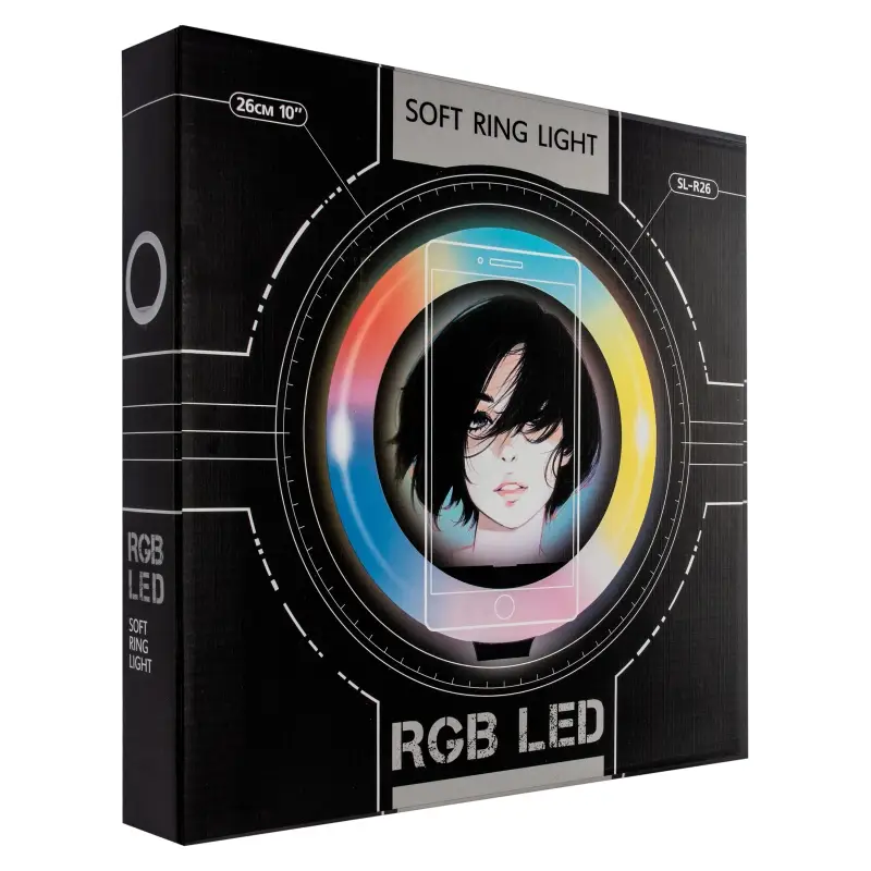 Селфи кольцо 26cm 10" SL-R26 RGB