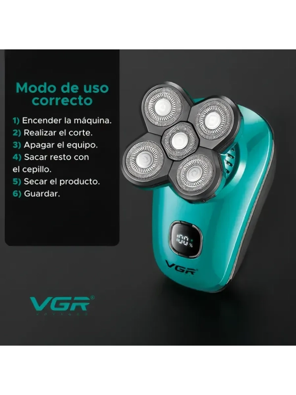 Электробритва мужская роторная vgr v304