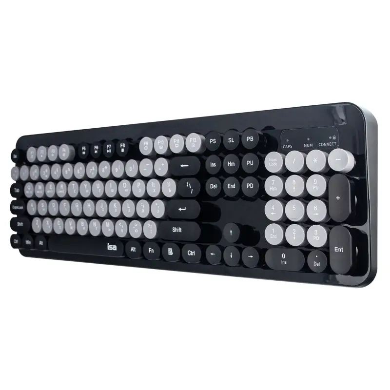 Комплект беспроводная клавиатура + мышь ISA KB-09 черная Комплект беспроводная клавиатура + мышь ISA KB-09 черная