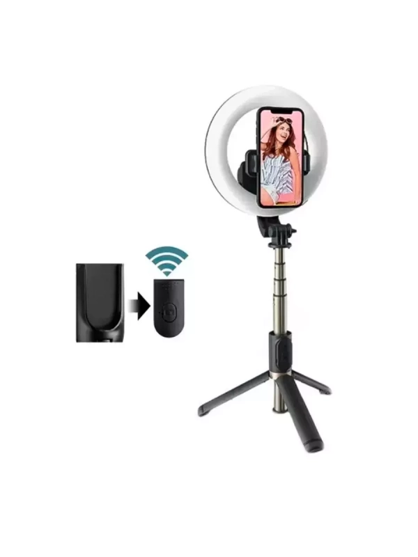 Селфи кольцо-трипод с пультом MJ07 RGB Селфи кольцо-трипод с пультом MJ07 RGB