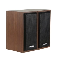 Акустическая система 2.0 SmartBuy ONE, дерево, 6 Вт, питание от USB, коричневая (SBA-102)/20