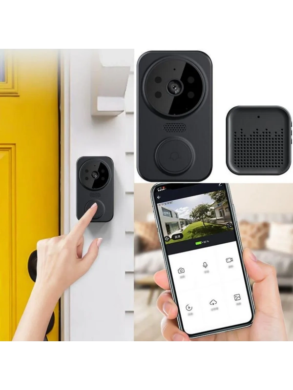 Беспроводной дверной звонок с камерой и микрофоном M8 Беспроводной дверной звонок с камерой и микрофоном M8