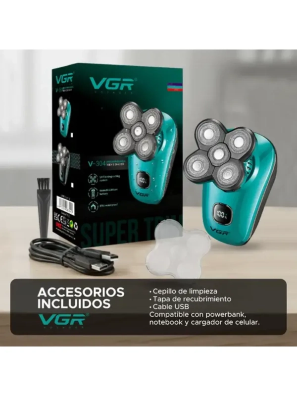 Электробритва мужская роторная vgr v304