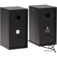 Акустическая система 2.0 SmartBuy ONE, дерево, 6 Вт, питание от USB, черная (SBA-101)/20