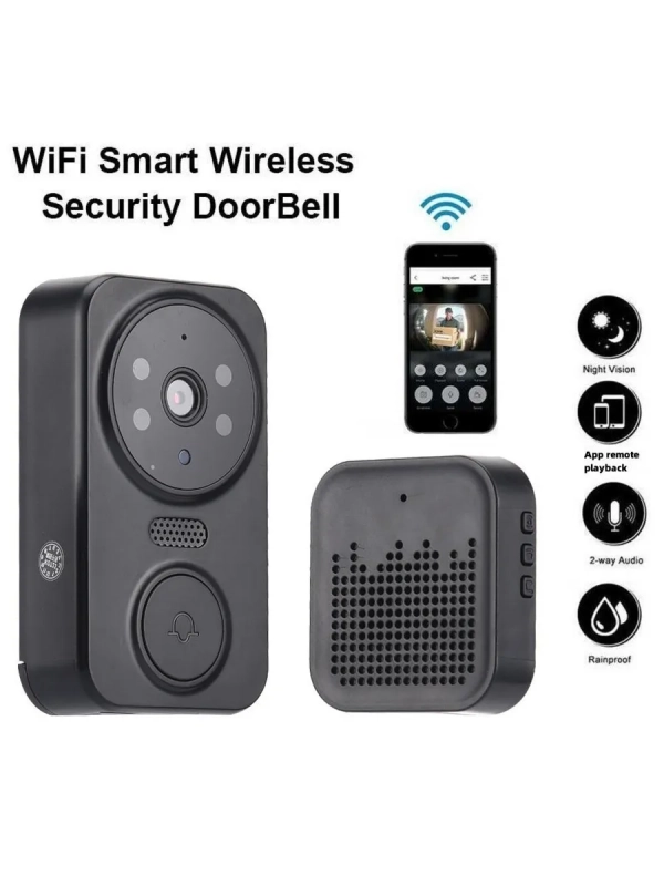 Беспроводной дверной звонок с камерой и микрофоном M8 Беспроводной дверной звонок с камерой и микрофоном M8